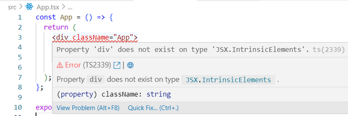 JSX 에러